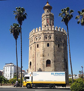 Gil Stauffer Sevilla, transportes, guardamueble, trasteros, mudanzas.